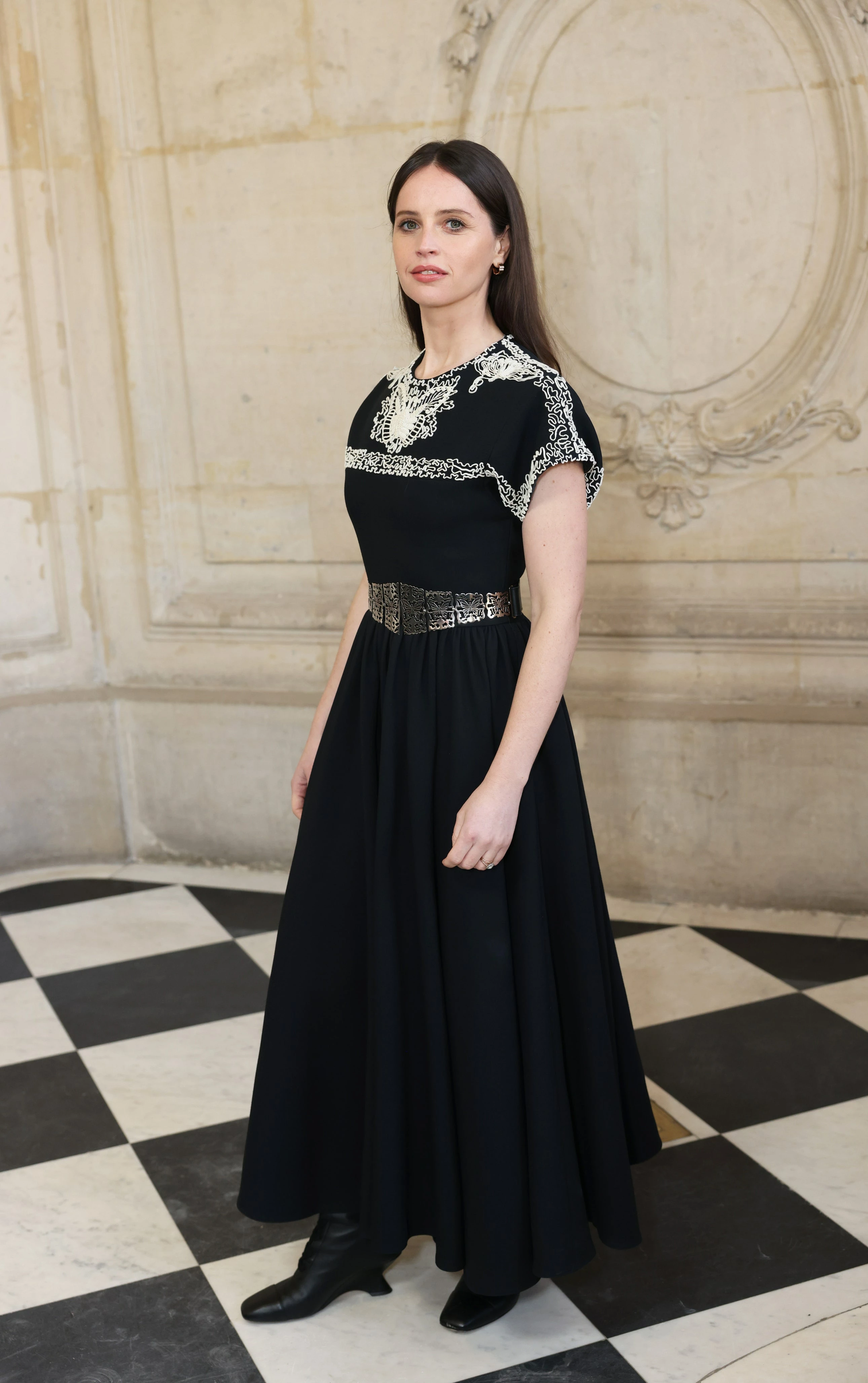 Фелісіті Джонс на показі Dior Haute Couture весна-літо 20244