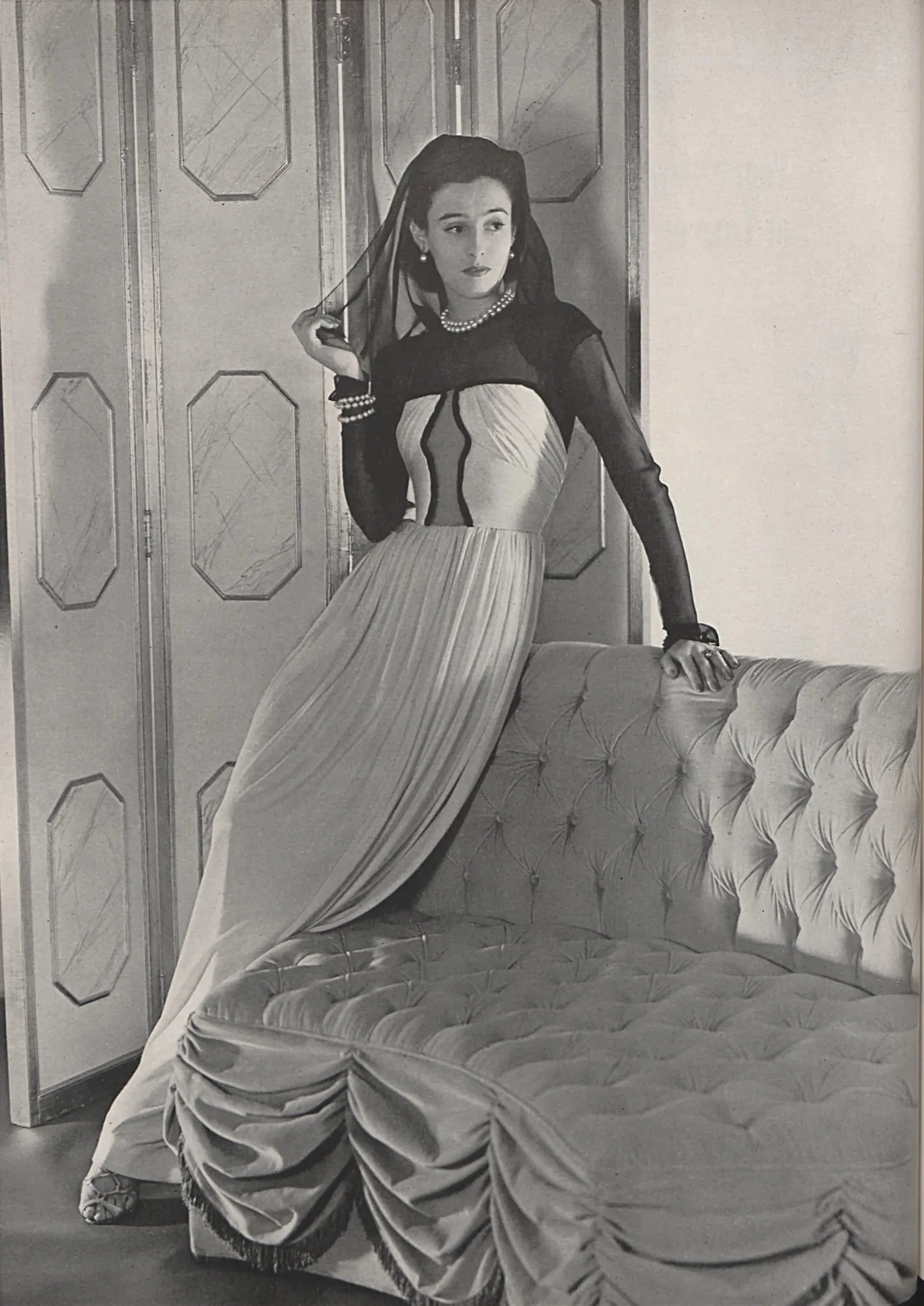 Бейб Пейлі; фото Horst P. Horst, Vogue, 19411