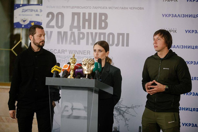 Історичний момент: Мстислав Чернов привіз Оскар в Україну1