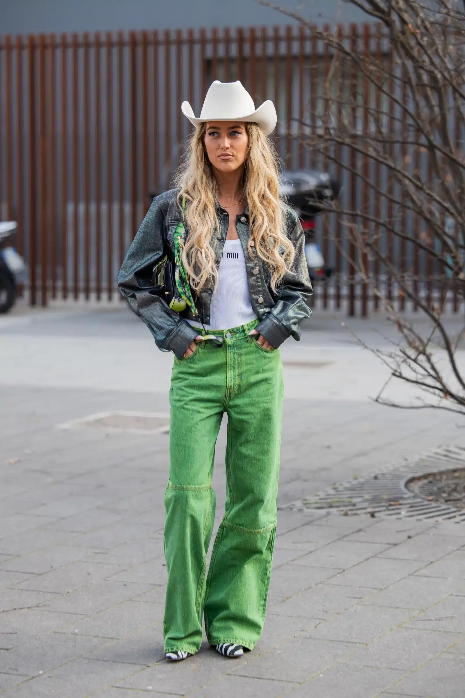 Зелені джинси — несподіваний тренд нового сезону1