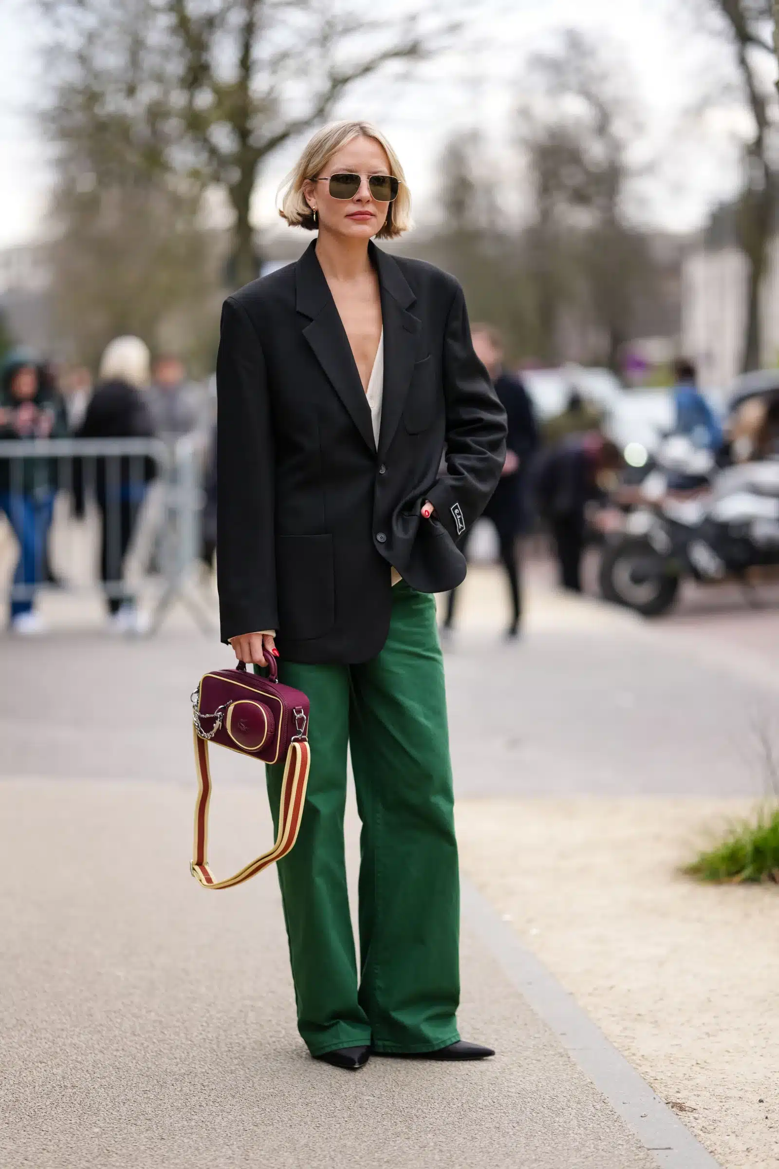 Зелені джинси — несподіваний тренд нового сезону0