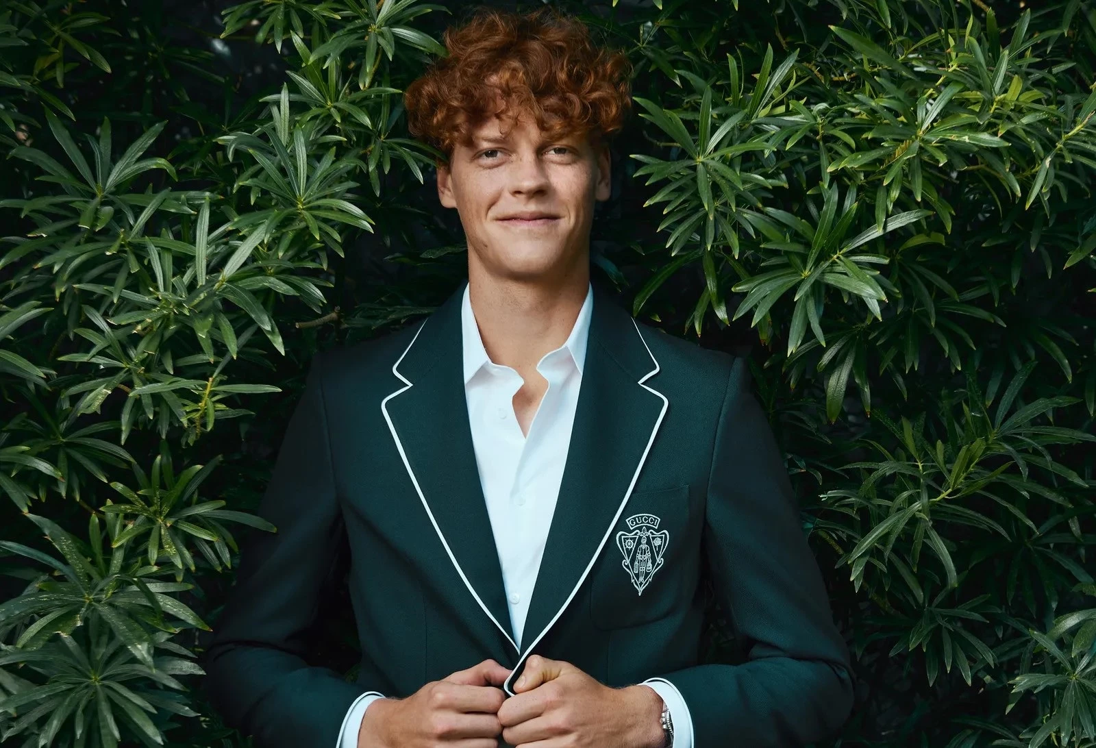 Яннік Сіннер у зніманні американського Vogue, 20240