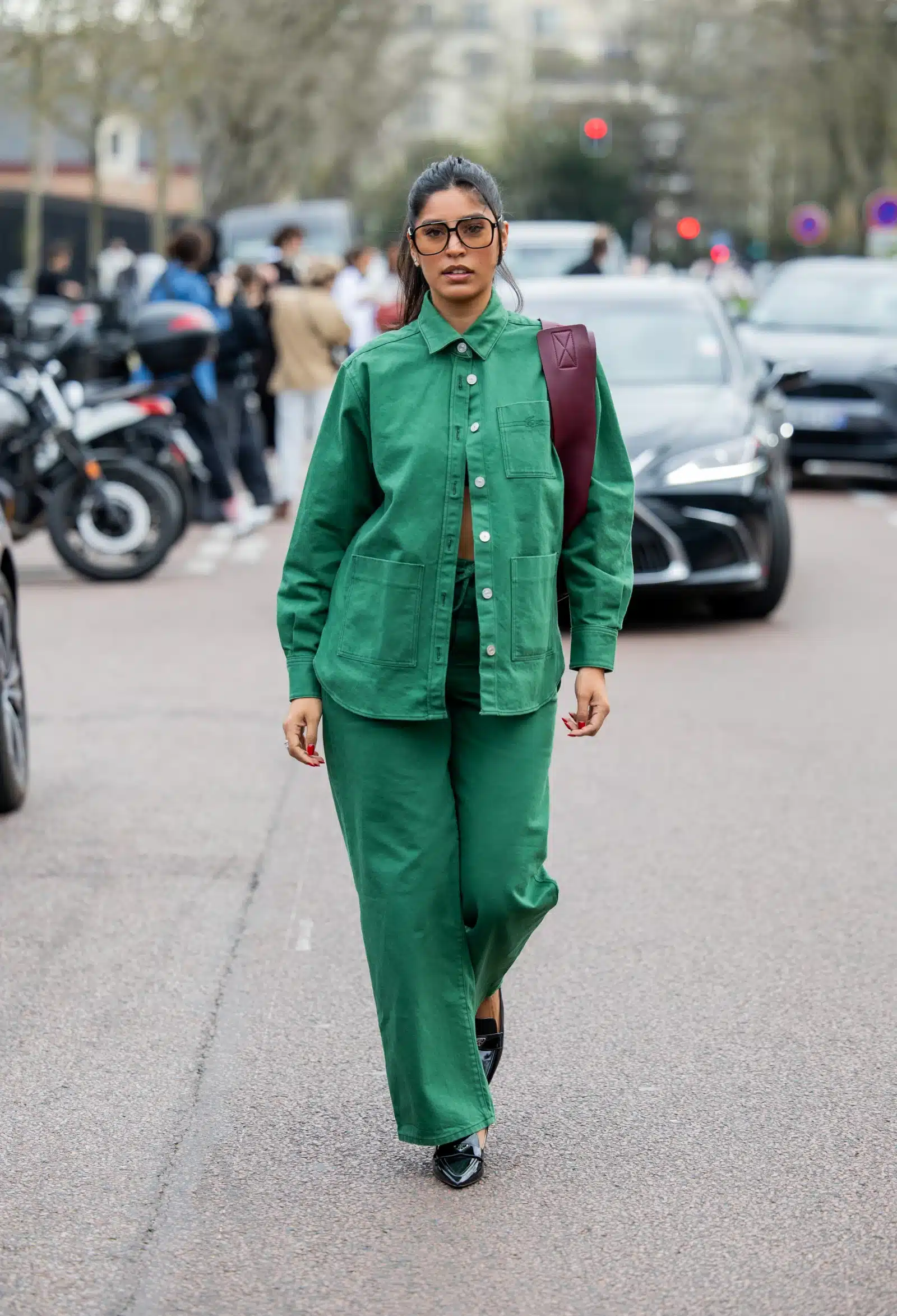 Зелені джинси — несподіваний тренд нового сезону2