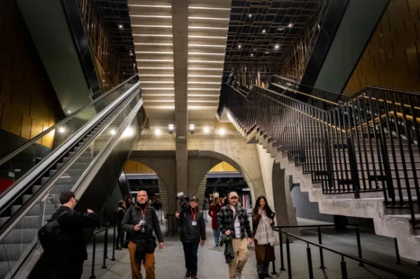 Нові станції метро лінії C «Porta Metronia» та «Colosseum» представлені пресі.