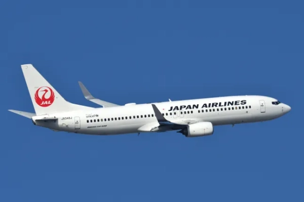 Пасажирський літак Boeing B737-800 (JA348J) авіакомпанії Japan Airlines (JAL).