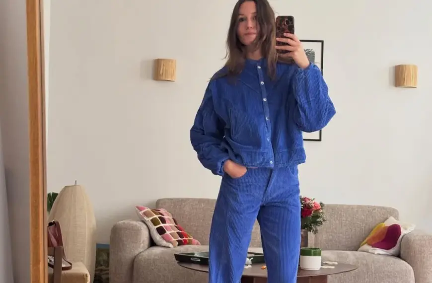 Кардиган кольору електрик: елегантний вибір для трендового зимового відтінку