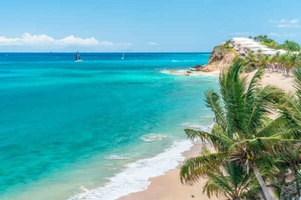 Пляж на Антильських островах.