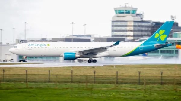 Aer Lingus A330 в аеропорту Манчестера.
