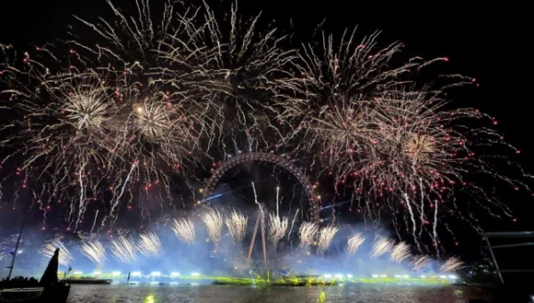 Святкування Нового року в Лондоні