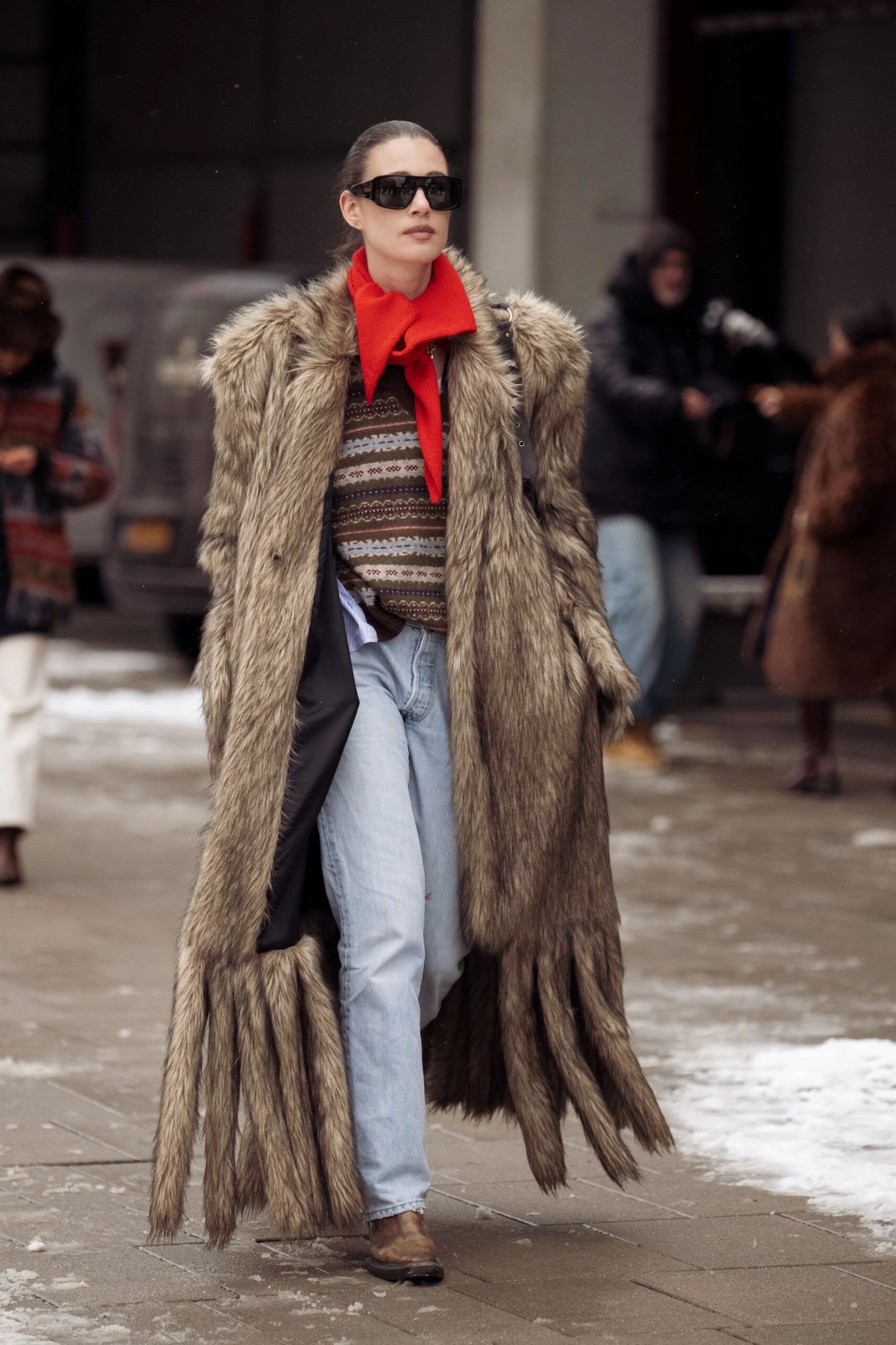 Скандинавський стиль: трендові пальта й шуби сезону