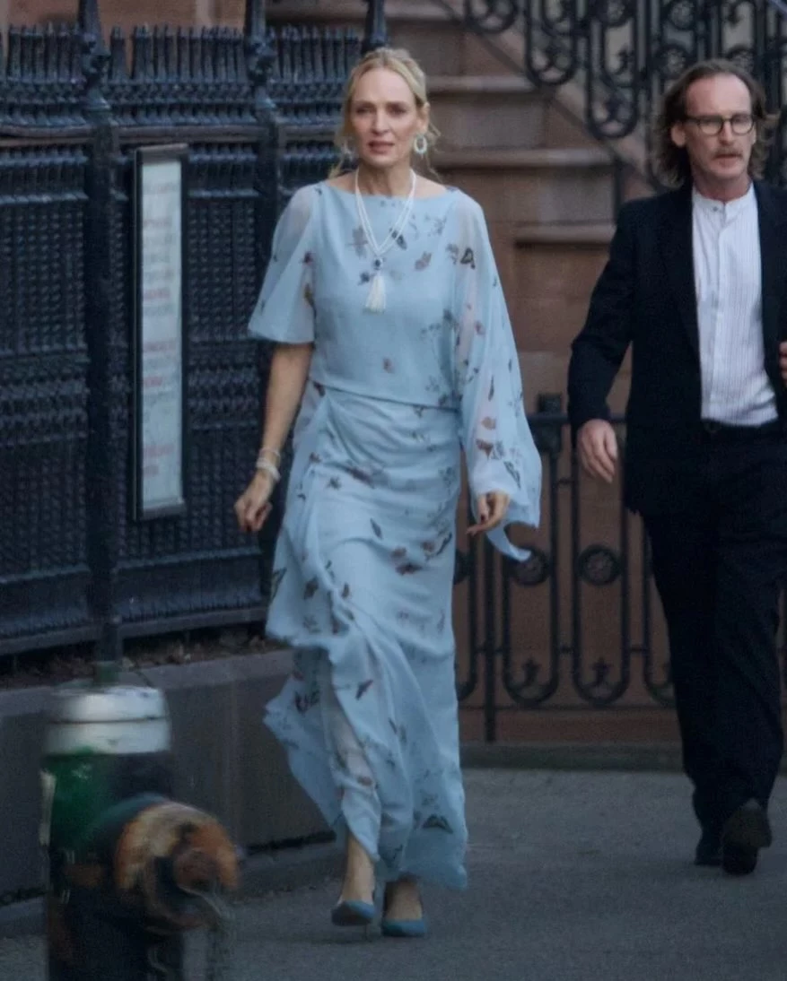 Мая Гоук, нащадок Уми Турман та Ітана Гоука, одружилася.
1