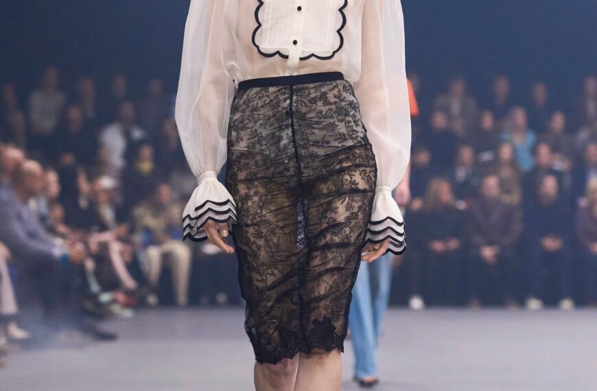 Чарівний стиль: прозорі кофтинки і юбки з візерунками — лідер весняного сезону 2026