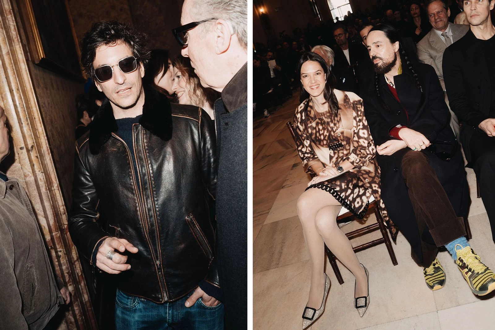 Лоренцо Бертеллі, Франческа Рагацці та Алессандро Мікеле на пресконференції Vogue World. Photo: Lucas Possiede 2