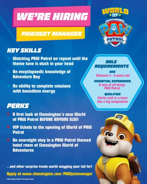 Чессінгтонський світ пригод представляє новий патрульний майданчик