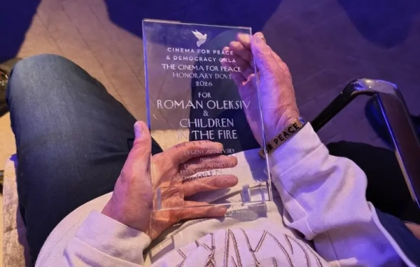 Роман Олексів, удостоєний відзнаки Cinema for Peace Honorary&hellip;