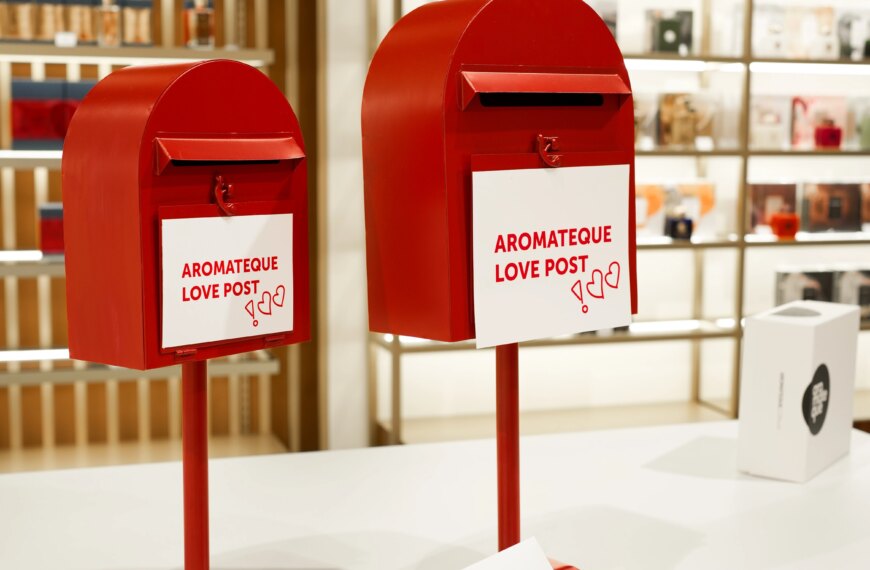 Пропозиція руки й серця: Aromateque відкриває “Пошту кохання” на День закоханих