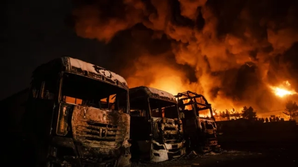 Пожежа спалахнула на нафтобазі Шахран після атак США та Ізраїлю