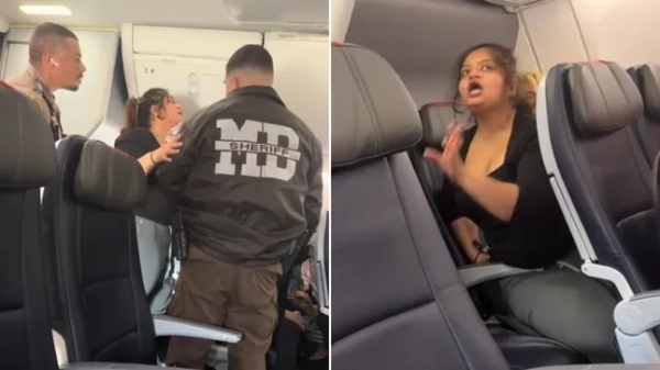 Набридлива пасажирка American Airlines влаштувала істерику: її вигнали за перегляд відео через гучномовець