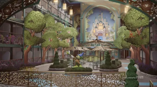 Круїзний лайнер Disney Adventure.