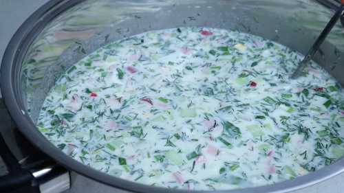 Чотири секрети смачної окрошки