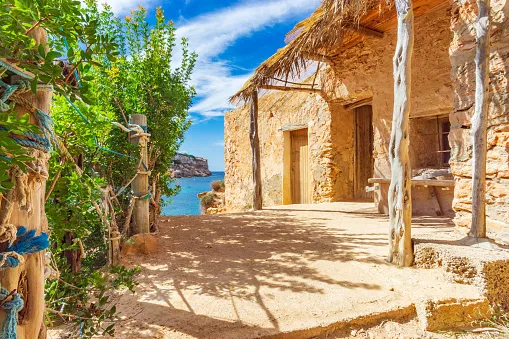 Кала Коррал, бухта Коув, Ібіца, Іспанія