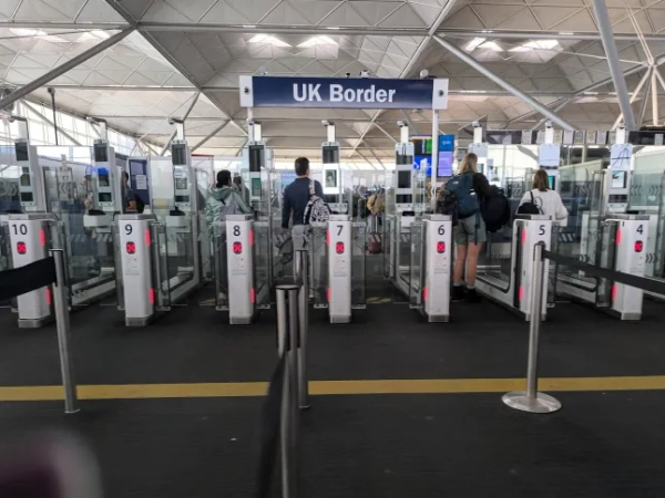 Знак кордону Великої Британії