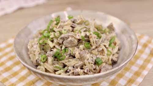 Головна 243 Миттєвий та дивовижно апетитний салат з курячою печінкою