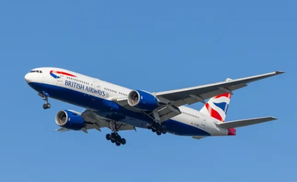 Боїнг 777-200 авіакомпанії British Airways.