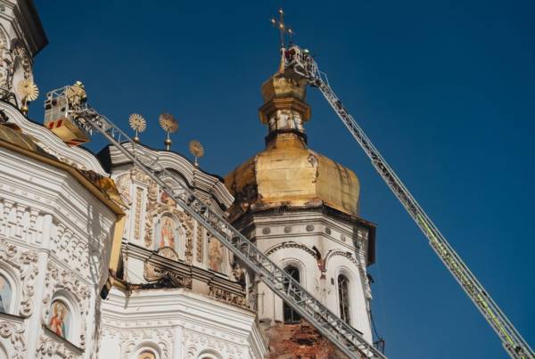 На території Києво-Печерської лаври пошкоджені 19 об’єктів культурної спадщини 6