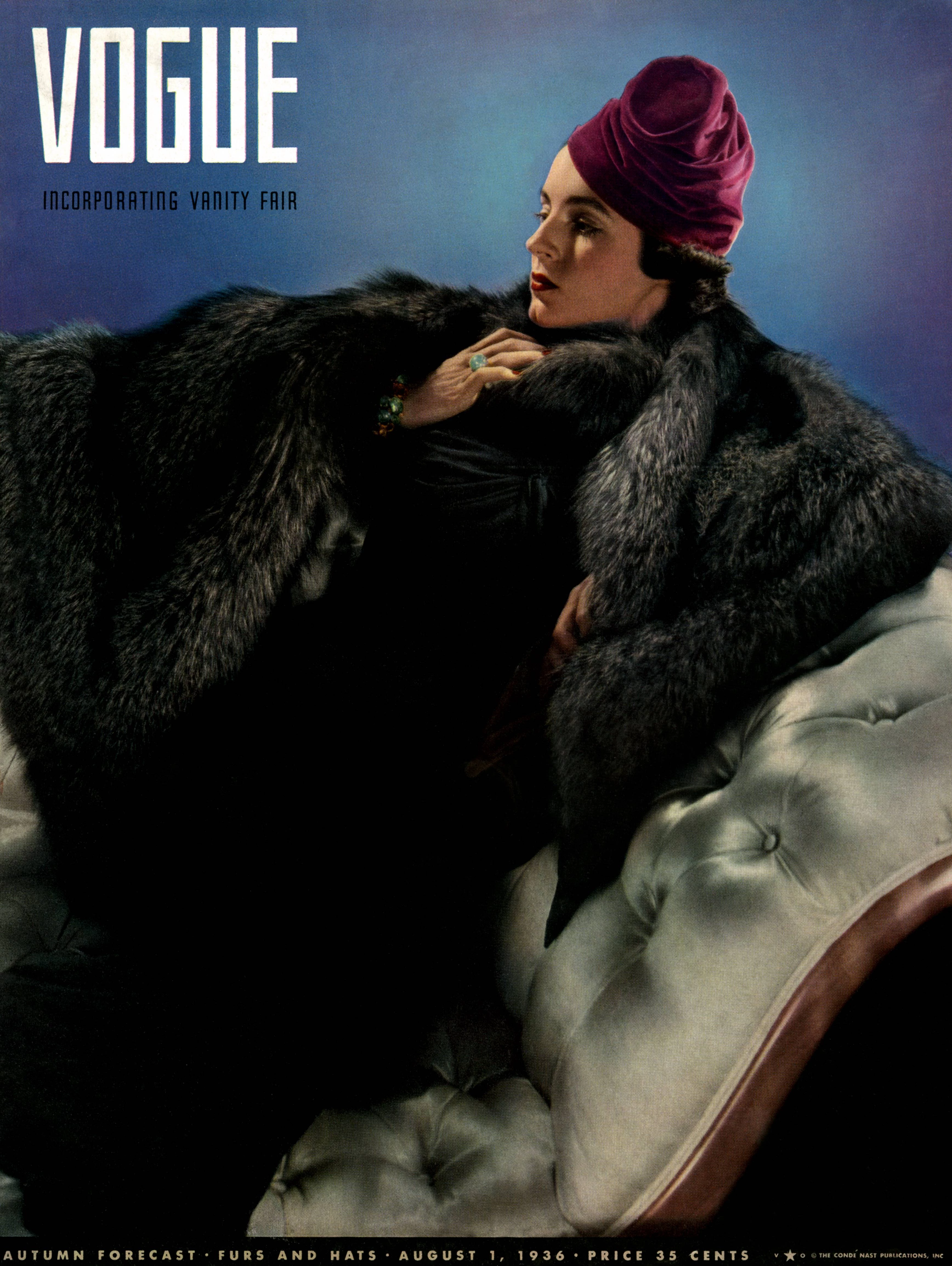 Обкладинка Vogue, серпень 1936. Edward Steichen/Conde Nast via Getty Images19