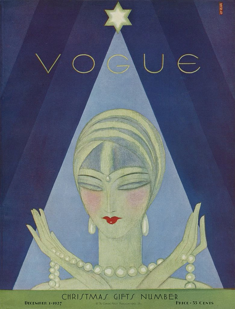 Обкладинка Vogue, грудень 1927. Ілюстрація: Eduardo Garcia Benito, Conde Nast via Getty Images(1).jpg11