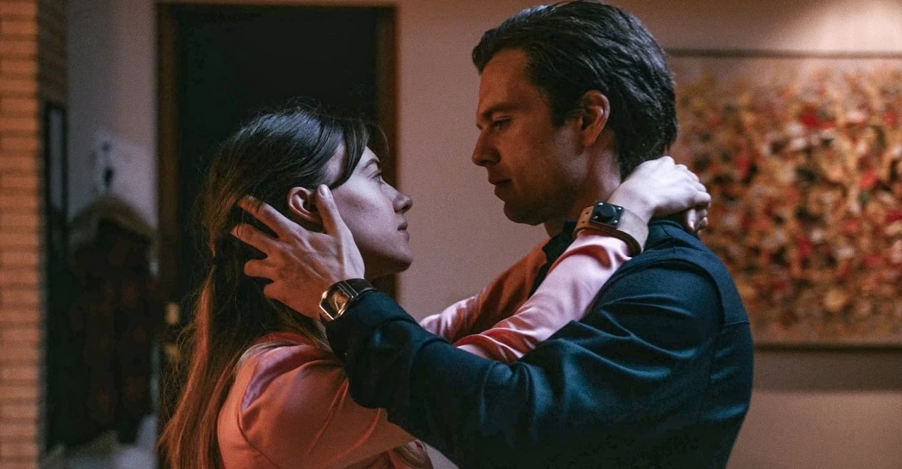Daisy Edgar-Jones and Sebastian Stan in the film 2