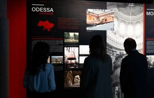 Експозиція про архітектурну спадщину України, знищену війною, – Одеський собор&hellip;