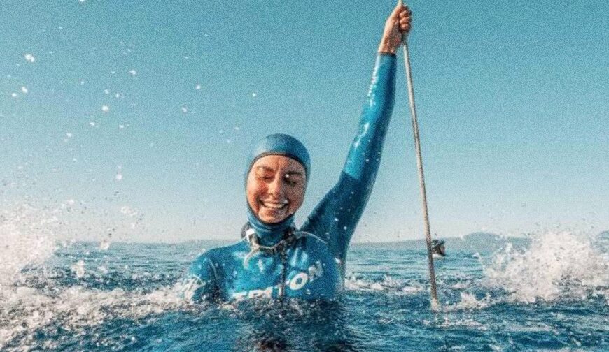 Катерина Садурська здобула золото чемпіонату світу з фридайвінгу