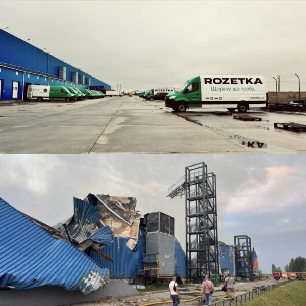 Російські війська знищили розподільчий склад ROZETKA