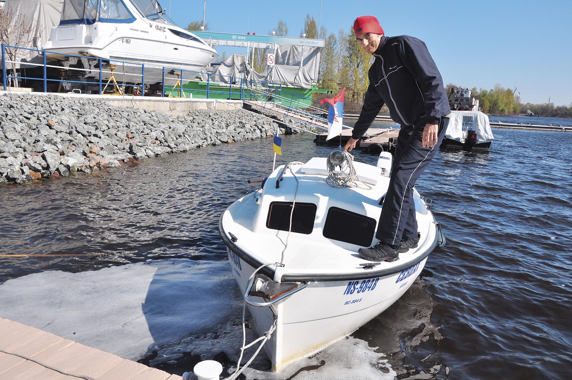 Від Дунаю до Прип'яті. Неймовірна подорож серба Володі Паповича водними шляхами України | Mandry0