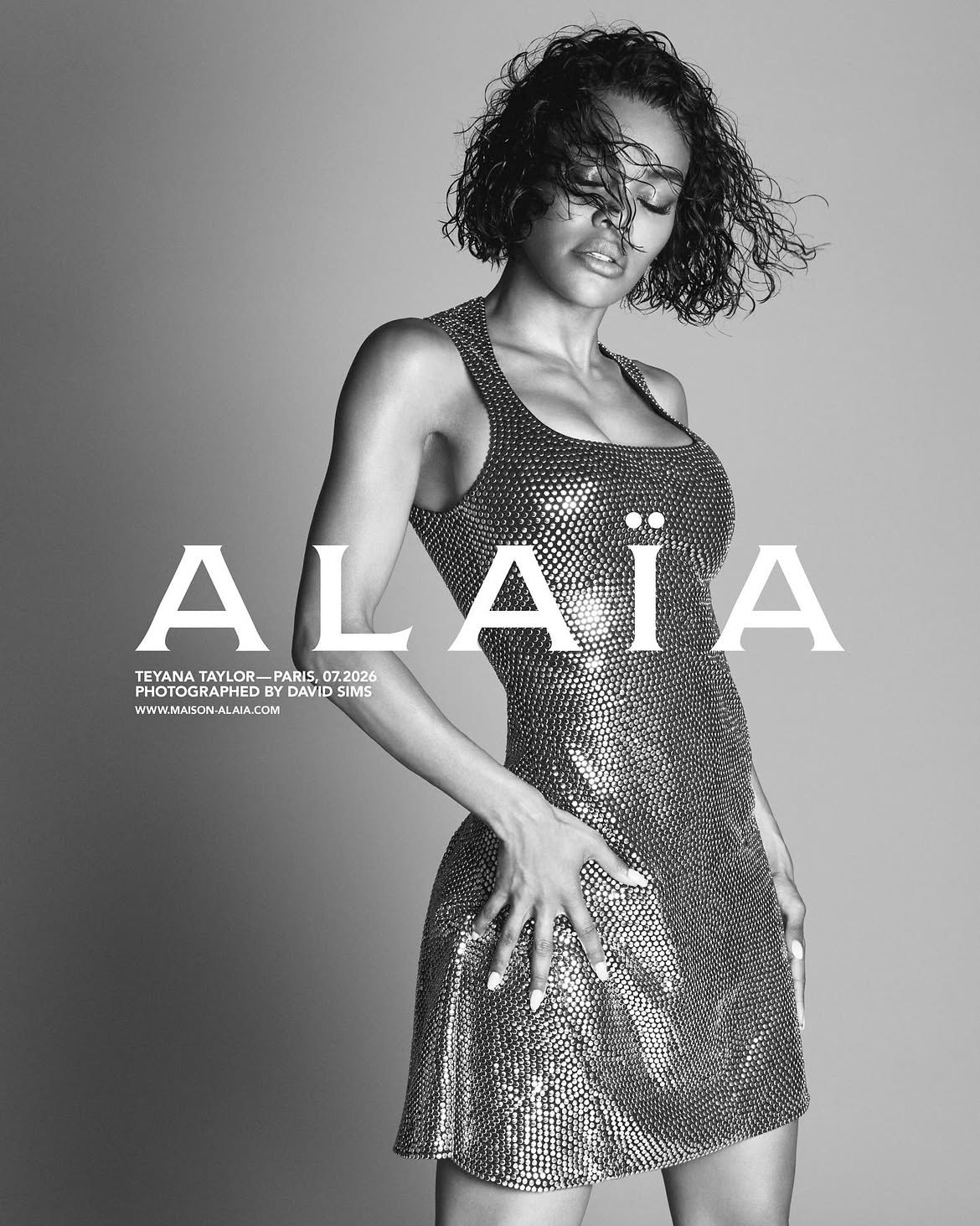 Теяна Тейлор уособлює нову кампанію Alaïa 11 Теяна Тейлор стала обличчям нової рекламної кампанії Alaïa4