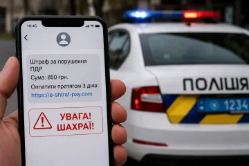 Поліція не надсилає SMS про штрафи: фейкові постанови ПДР спустошують картки1