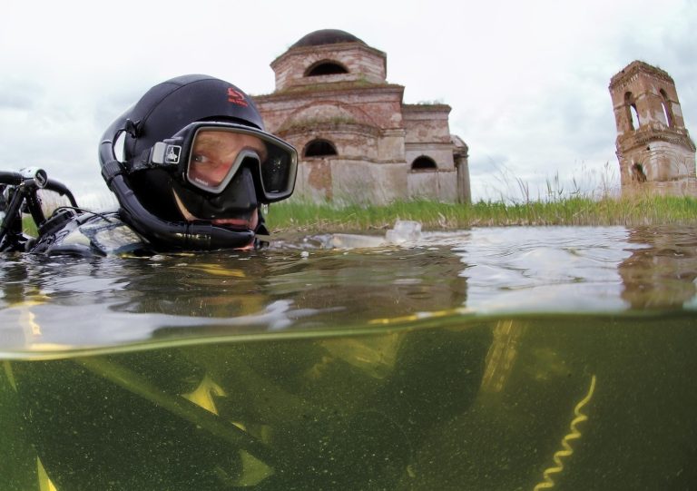 Затоплене село: українська експедиція занурилася у минуле 110 Затоплене село: українська експедиція занурилася у минуле 10