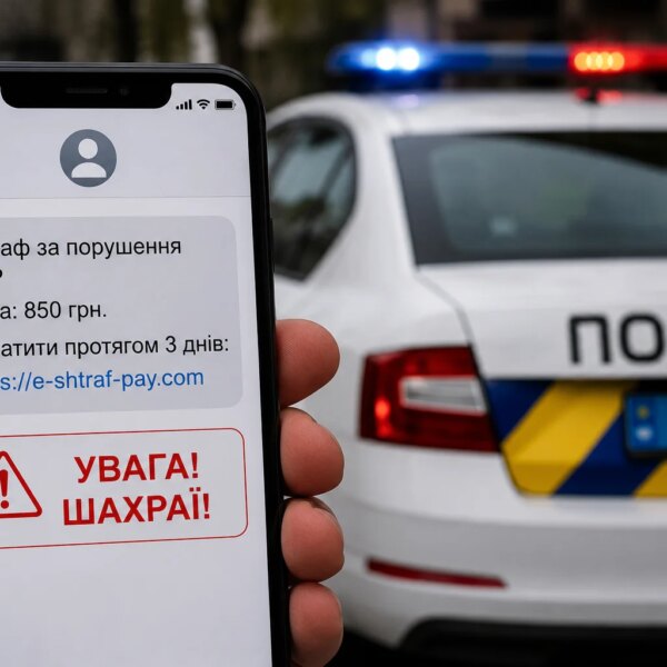 Поліція не надсилає SMS про штрафи: фейкові постанови ПДР спустошують картки