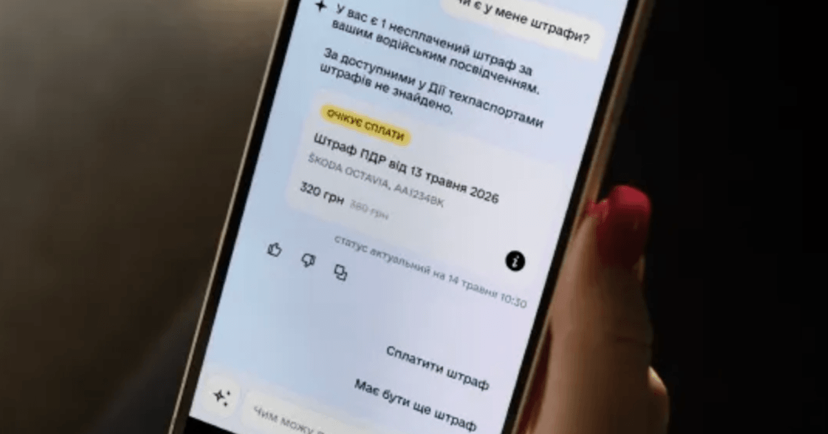 Штрафи за паркування тепер у "Дії": водії можуть перевірити й оплатити онлайн0