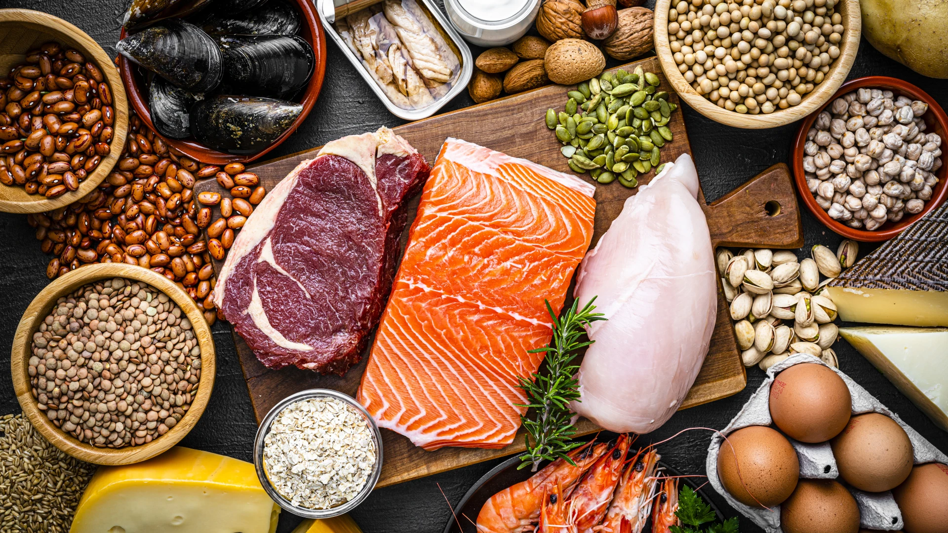 15 продуктів з найвищим вмістом білка, які мають бути у твоєму раціоні0