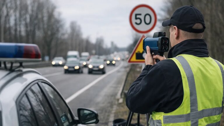 МВС нагадало: штрафи за перевищення швидкості залишаються 340 та 1700 гривень 10