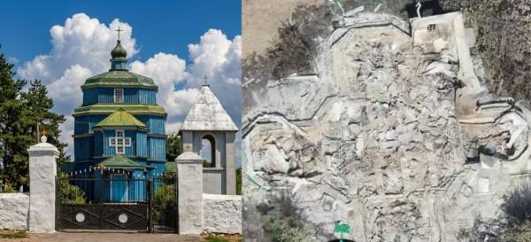 На Херсонщині через атаку російських дронів згоріла унікальна дерев’яна церква XVIII століття 6 На Херсонщині через атаку російських дронів згоріла унікальна дерев’яна церква XVIII століття 6