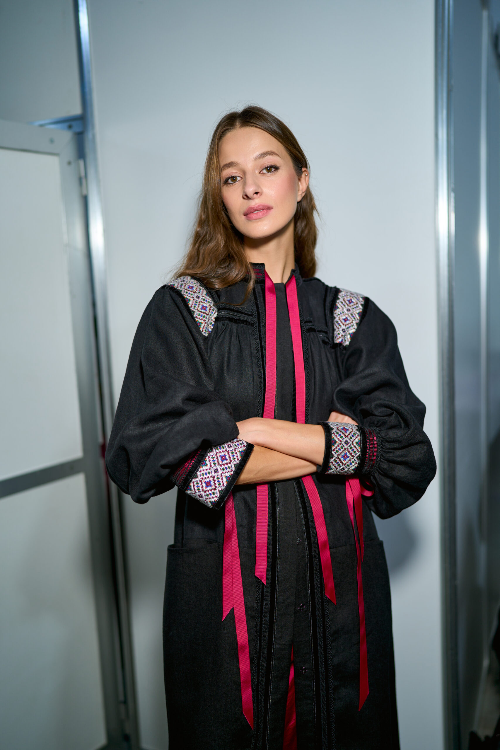 Христина Рачицька: як народилася колекція «Опора/Опір» від Marie Claire 72 Залаштунки з Marie Claire: дизайнерка Христина Рачицька про створення колекції «Опора/Опір» від ідеї до подіуму24