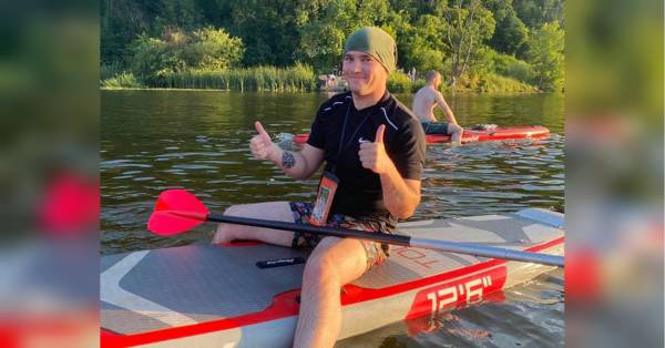Десантник із протезом повернувся на фронт і підкорив Sup-дошку 9