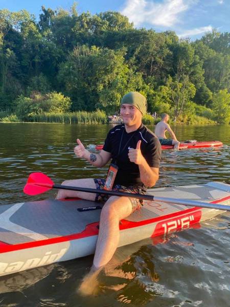 Десантник із протезом повернувся на фронт і підкорив Sup-дошку 10