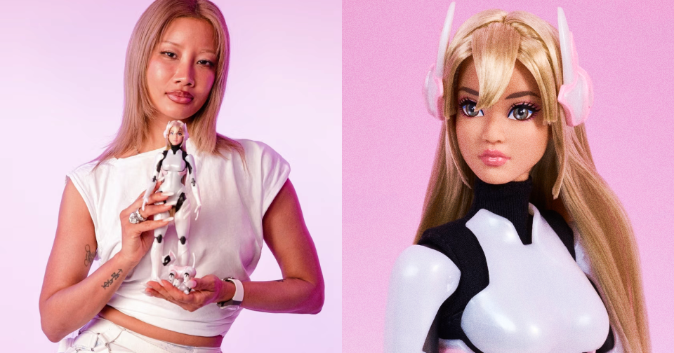 Дизайнерка Юн Ан створила футуристичну Barbie для Mattel0