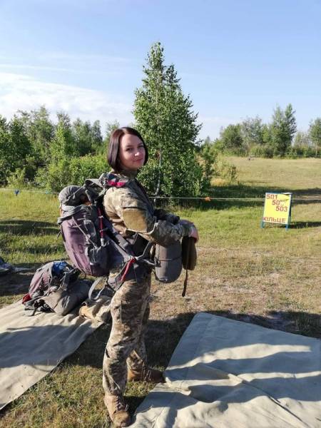 Вдова загиблого захисника замінила кафедру на військову службу у підрозділі чоловіка 7