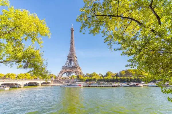 The Eiffel Tower in Paris City
